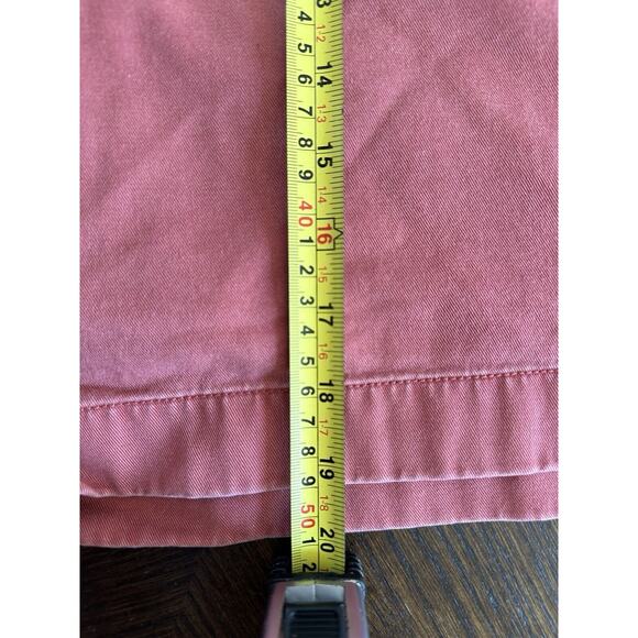 J. Crew Shorts Mens 36 Red Chino Pockets Casual Preppy - Picture 6 of 6